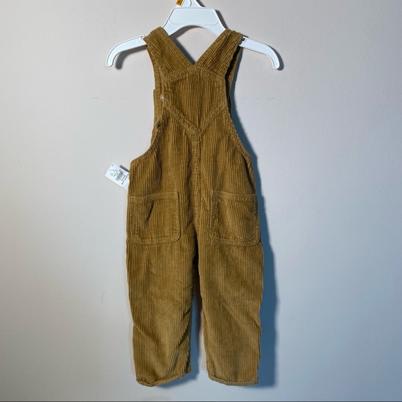 Old Navy Toddler Brown Corduroy Overall Size 12-18 M New - Picture 6 of 6